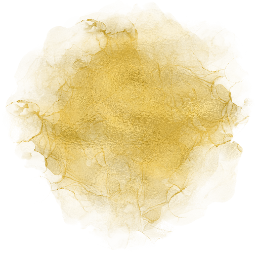 Golden Watercolor Smudge 